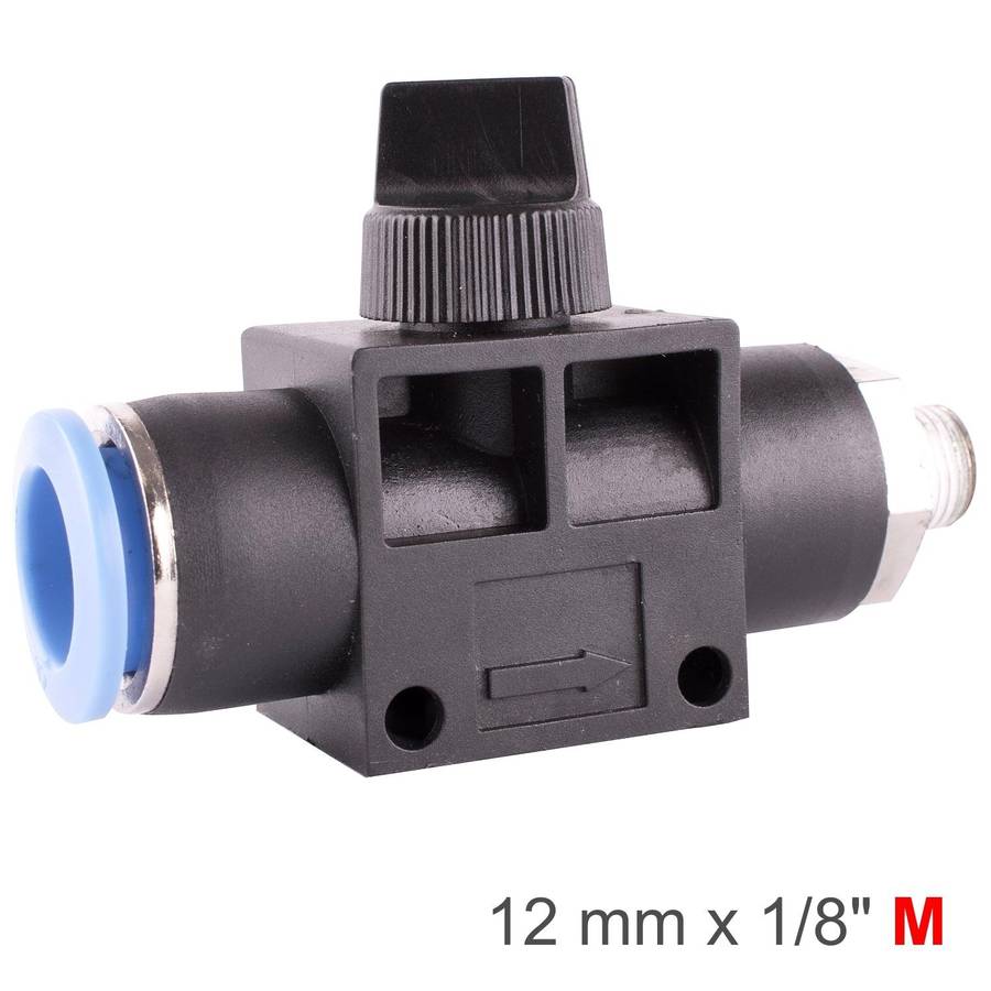 Aircraft Pu Hose Fitting Valve 12 Mm X 1/8'm