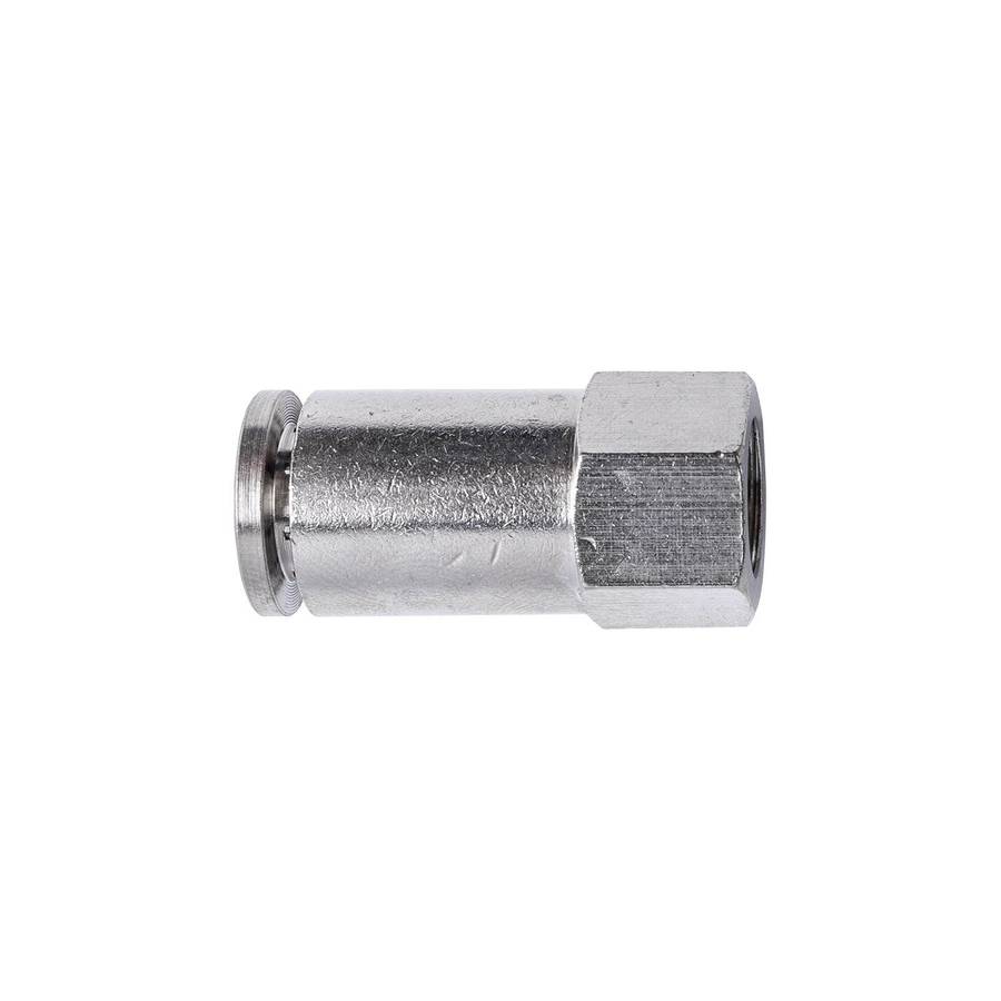 Aircraft Metal Pu Fitting Straight 8 Mm 1/8' F