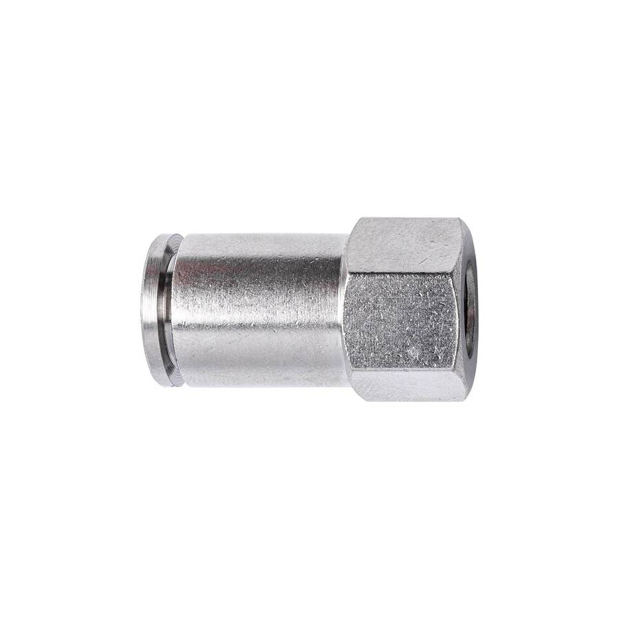 Aircraft Metal Pu Fitting Straight 10 Mm 1/8' F