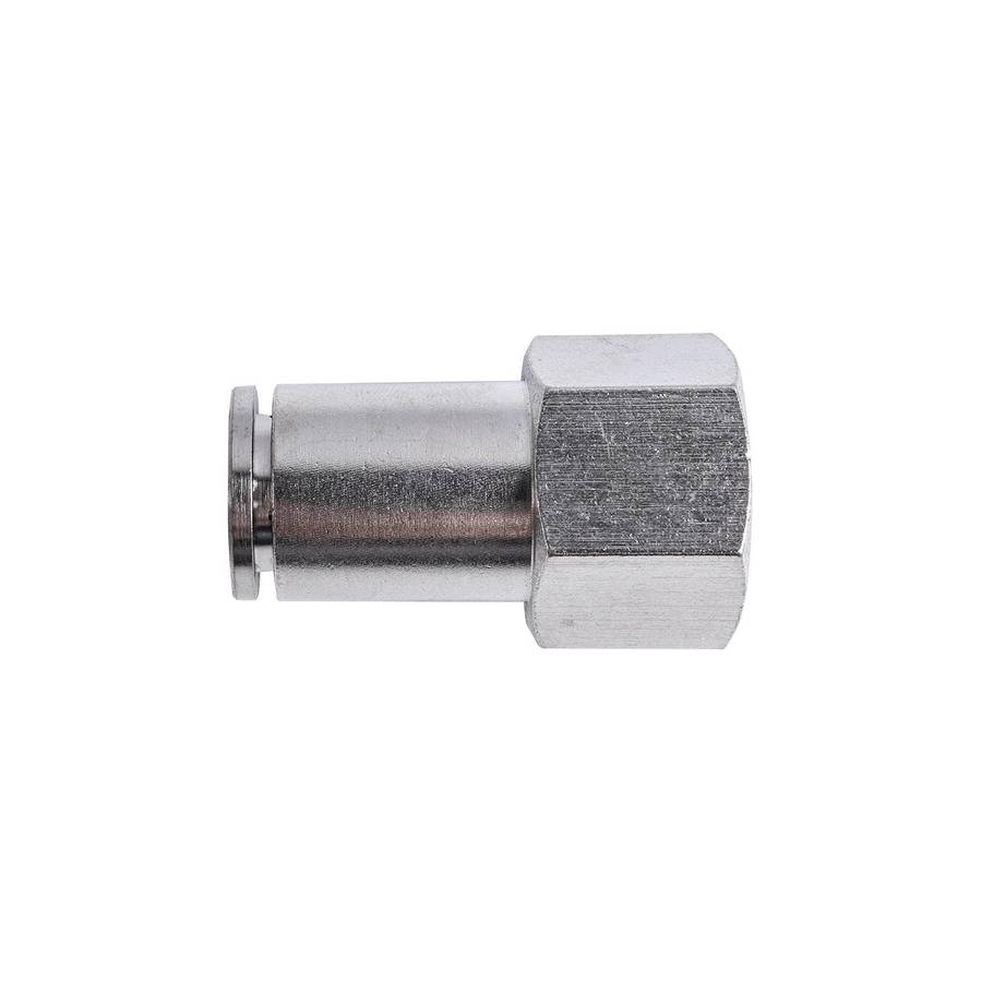 Aircraft Metal Pu Fitting Straight 10 Mm 3/8' F