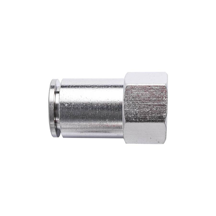 Aircraft Metal Pu Fitting Straight 12 Mm 1/2' F