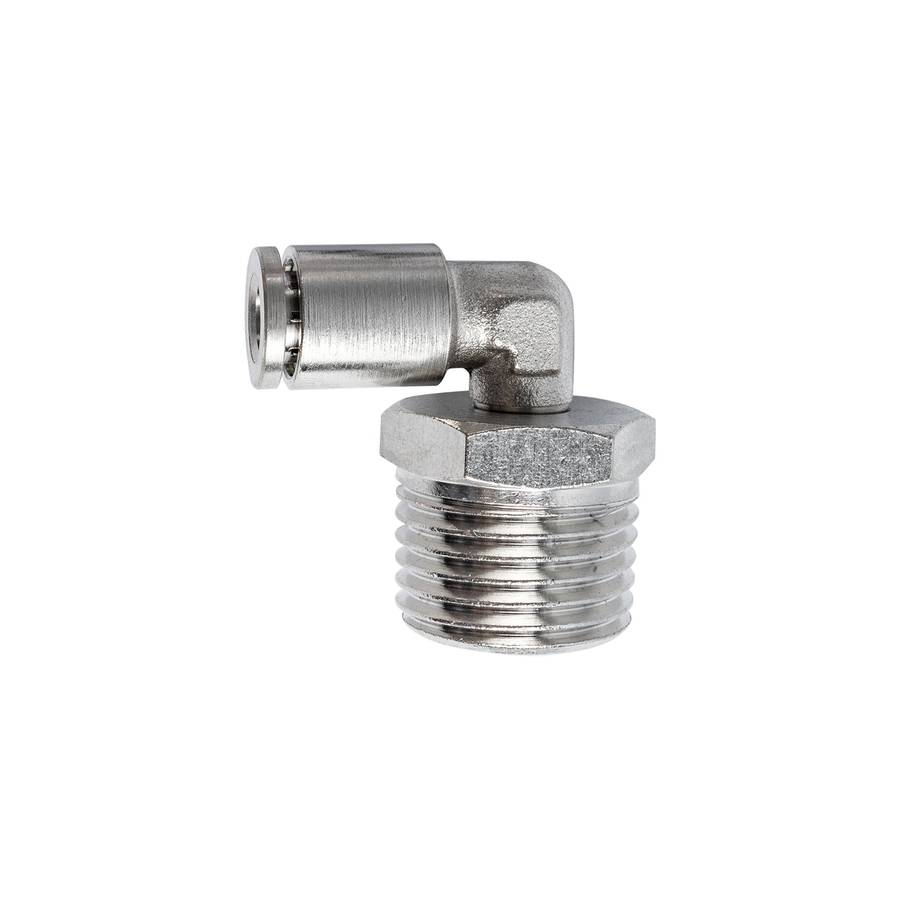 Aircraft Metal Pu Fitting Elbow 6 Mm 1/2' M
