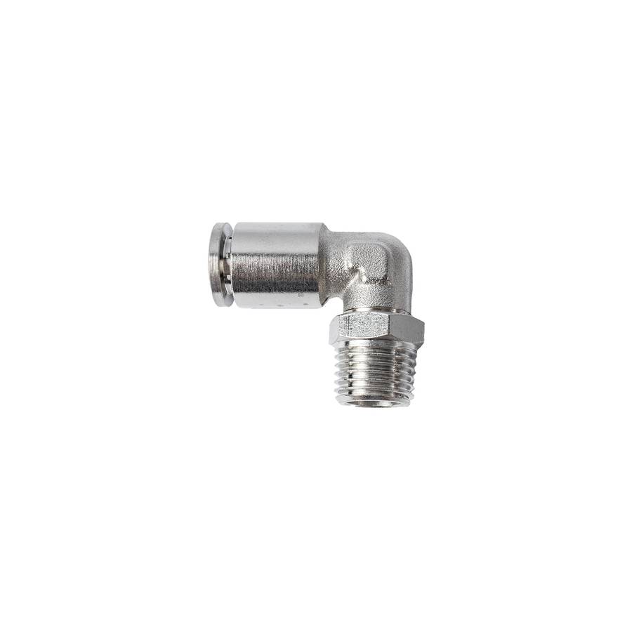 Aircraft Metal Pu Fitting Elbow 8 Mm 1/4' M
