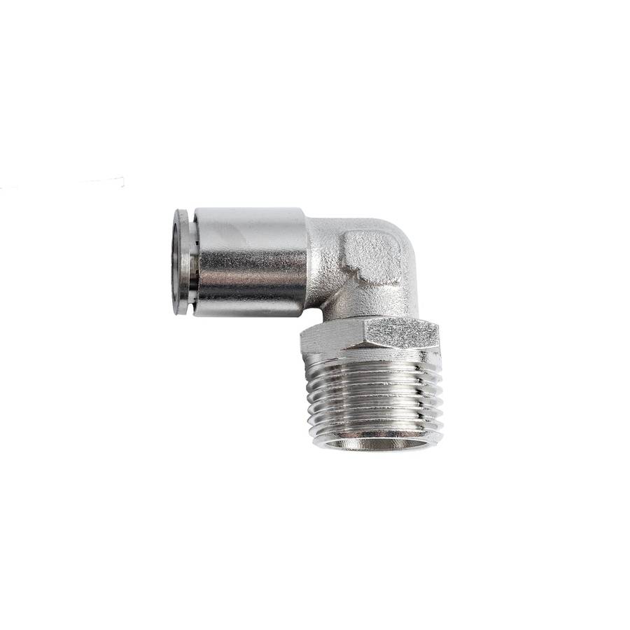 Aircraft Metal Pu Fitting Elbow 12 Mm 1/2' M