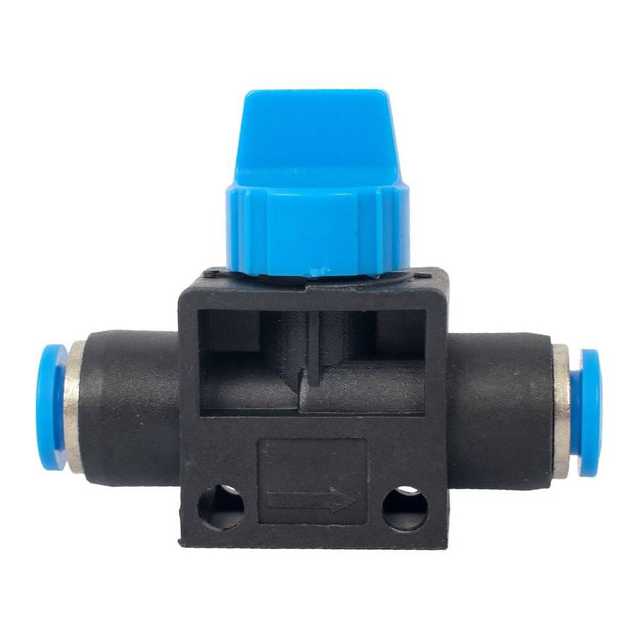 Aircraft Pu Hose Fitting Valve 6 Mm 6 Mm