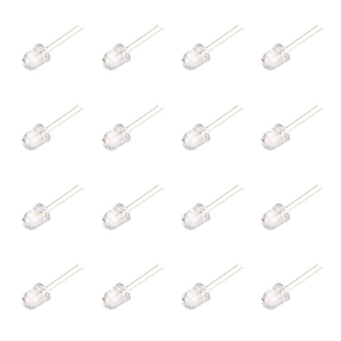 Led 10mm Cl White 90 Kmcd 10 D 200 P/Bag Slr 10 Dnw40 A0100 Ll