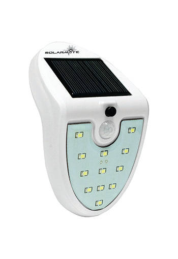 Solarmate Wall Light 5/60 Pir White Xxx
