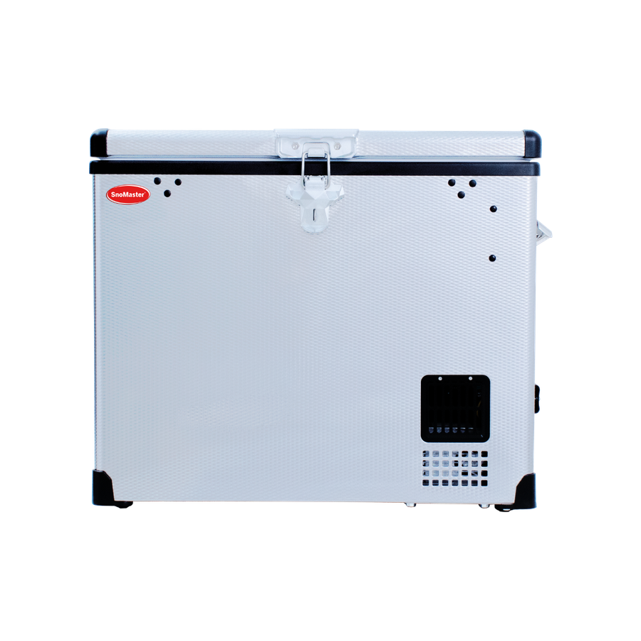 SnoMaster - 40L Single Compartment Portable Fridge/Freezer AC/DC - Stainless Steel (SMDZ-CL40)