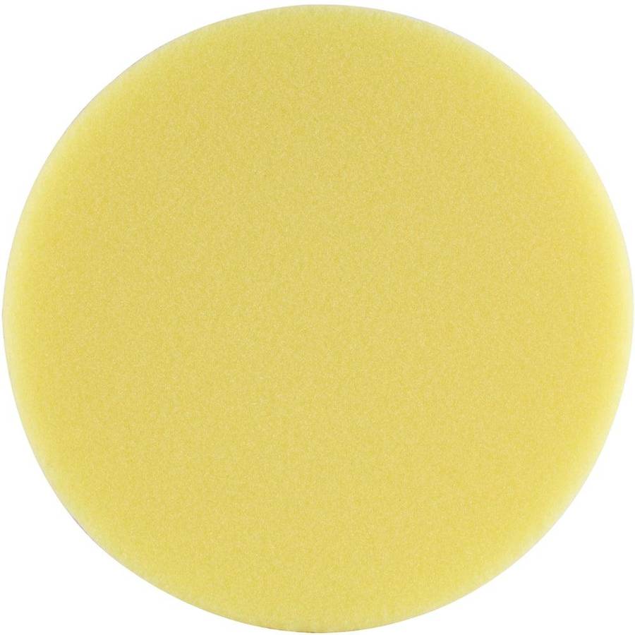 Tork Craft Foam Pad Hook And Loop Yellow Sponge 150 Mm 6' Heavy Cutting