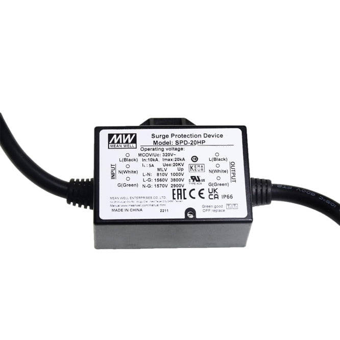 Surge Protection Device For 120 277 Vac 5 A Spd 20 Hp 277 S