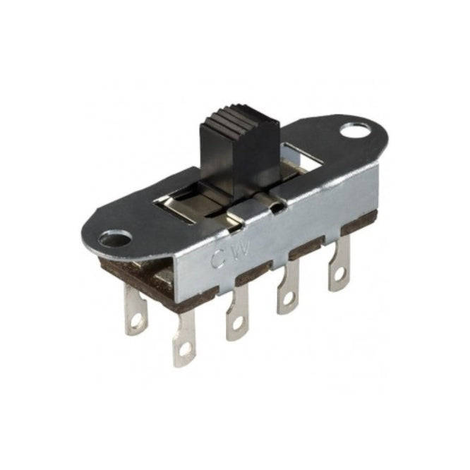 Slide Switch Double Pole Dp3 T On On On Ss 23 L03 G5