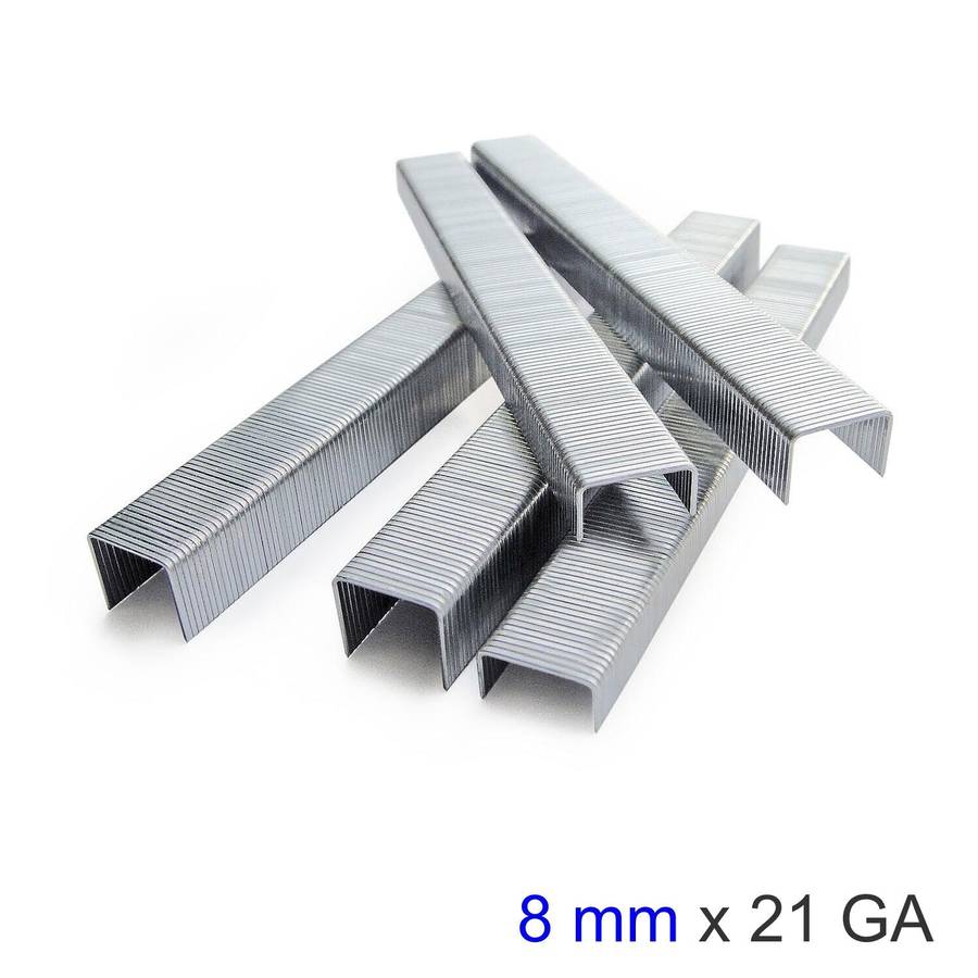 Aircraft Staples 8 Mm 21 Gauge 5000 Per Box