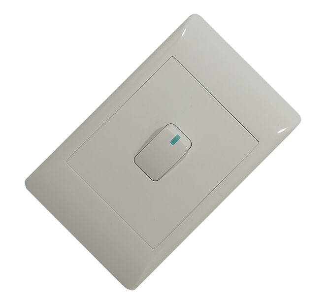 Flush Mount Switch 1 Lever 1 Way 4 X2 White Sti 1005