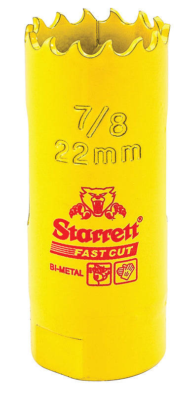 Holesaw Starrett Fast Cut 22 Mm Fch0078
