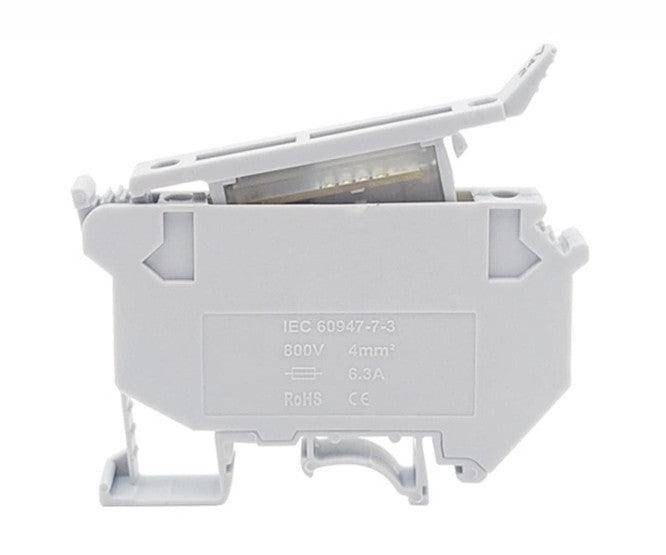 Terminal Block Din Fuse Holder 4mm Fuse Tbfh Vkk5 Hesi