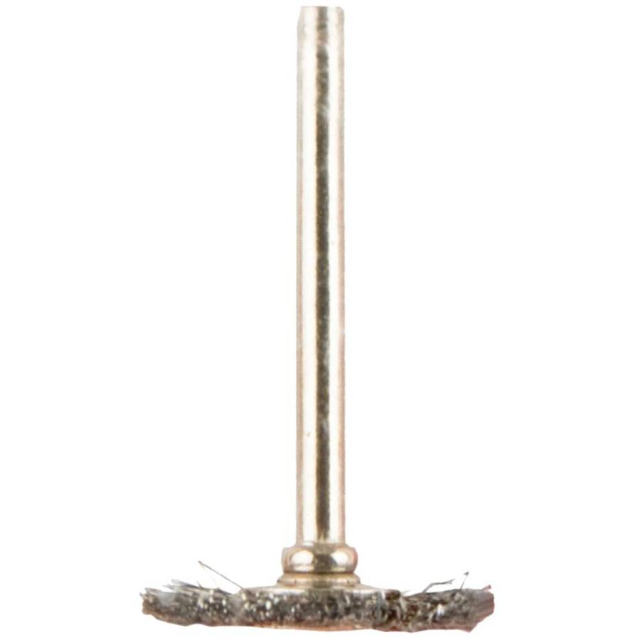 Tork Craft Mini Carbon Steel Brush 22.2 Mm Wheel 3.2 Mm Shank