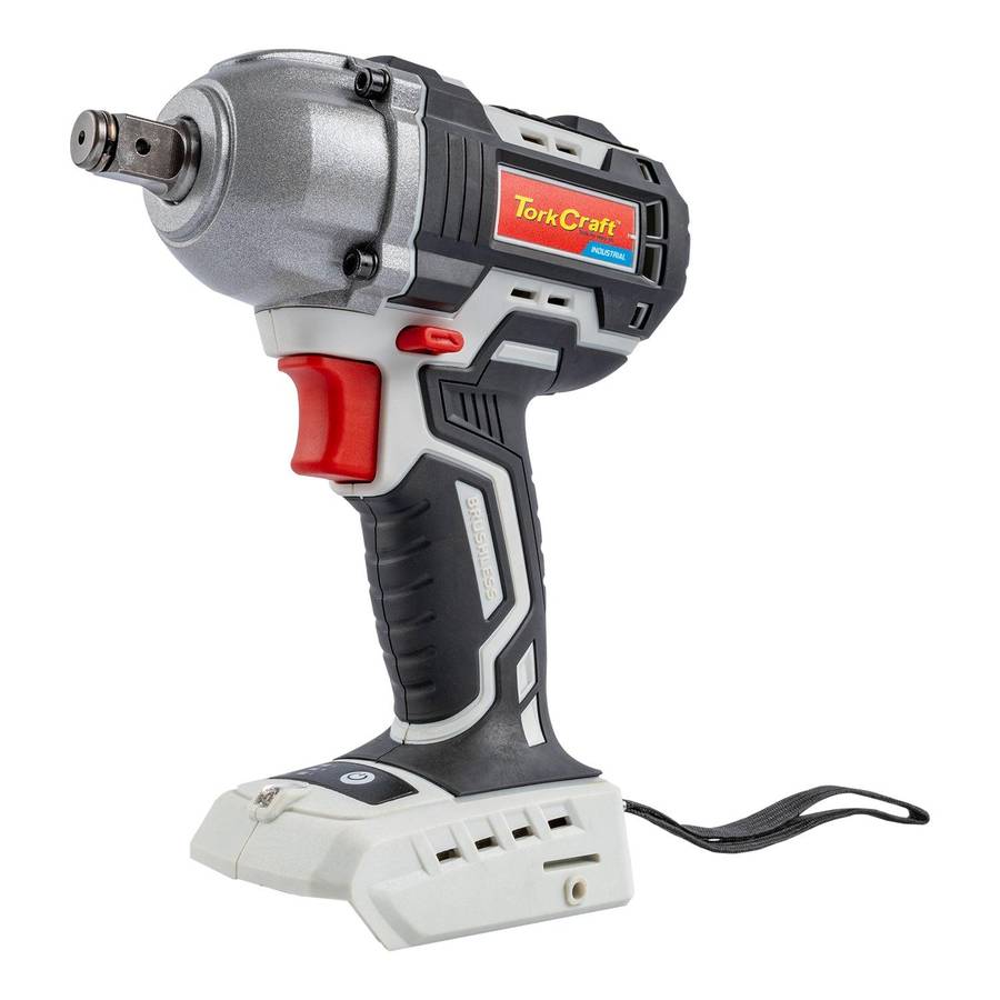 Tork Craft Cordless Brushless Impact Wrench 450 Nm 20 V Iw450