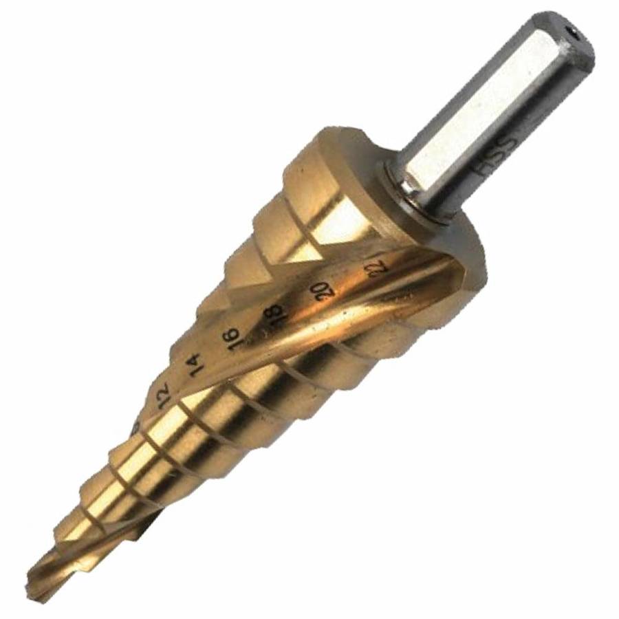 Tork Craft Step Drill Hss 4 22 Mmx2 Mm Spiral