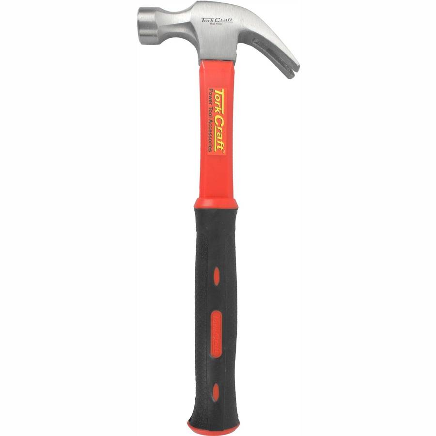 Tork Craft Hammer Claw 450 G (16 Oz) Fibreglass Handle 295 Mm & Full Pol Head