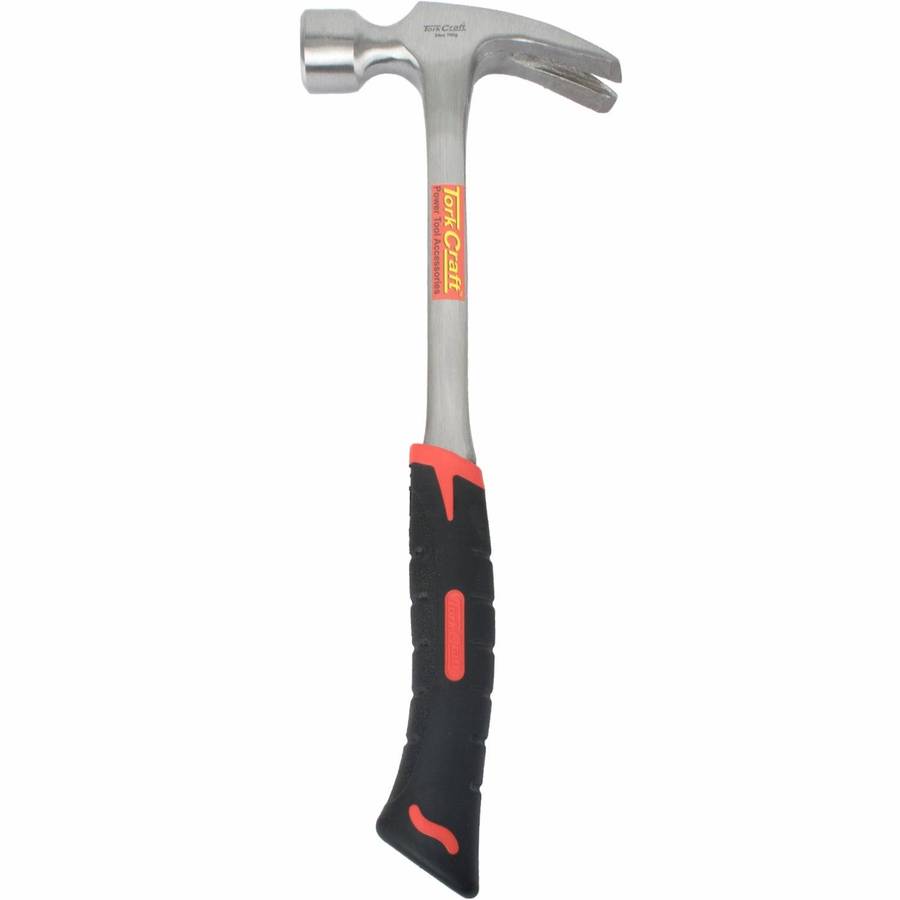 Tork Craft Hammer Claw 700 G (24 Oz) All Steel With Ergonomic Grip & Full Pol Head