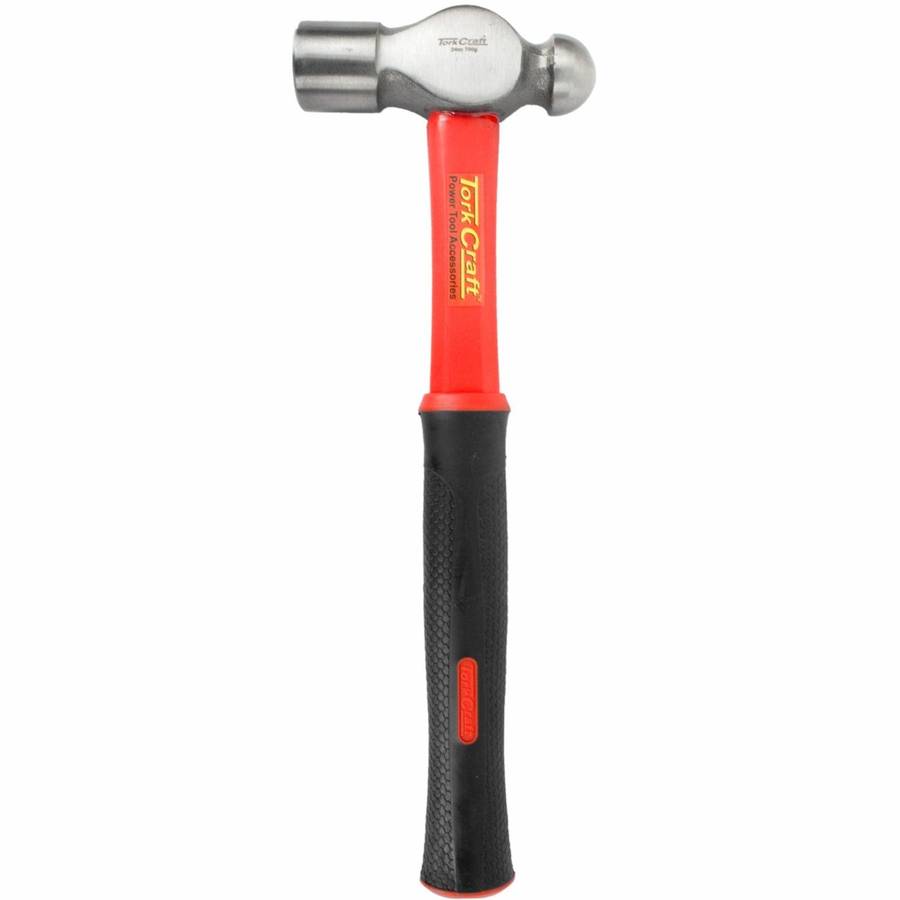 Tork Craft Hammer Ball Pein 700 G (24 Oz) Fibreglass Handle 310 Mm & Full Pol Head