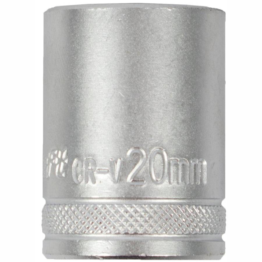 Tork Craft Socket 20 Mm X 27.8 Mm 1/2' Drive Crv 12 Point