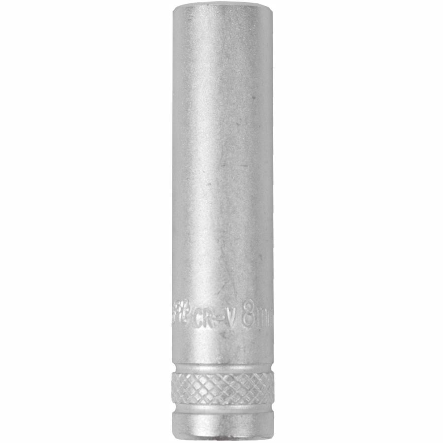 Tork Craft Socket 8 Mm 1/4' Dr Deep Socket Crv 12 Point