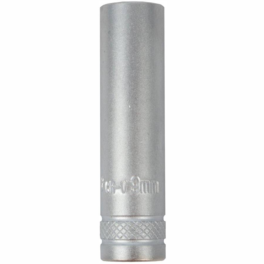 Tork Craft Socket 9 Mm 1/4' Dr Deep Socket Crv 12 Point