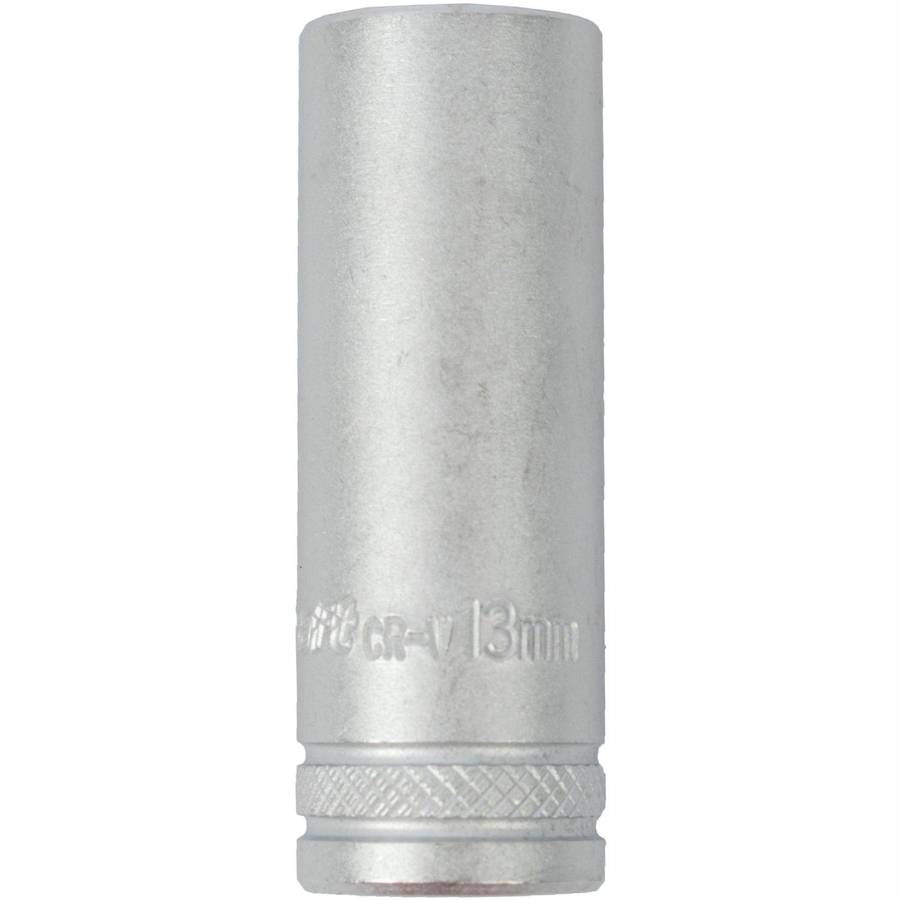 Tork Craft Socket 13 Mm 1/4' Dr Deep Socket Crv 12 Point