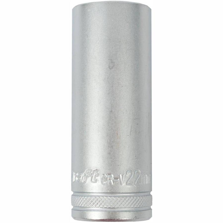 Tork Craft Socket 22 Mm 1/2' Dr Deep Socket Crv 12 Point