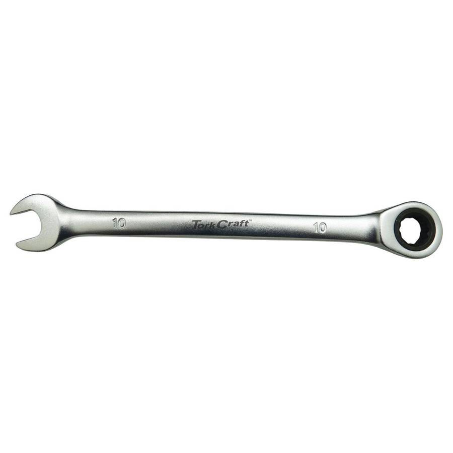 Tork Craft Combination Ratchet Wrench 10 Mm Fixed Head Spanner