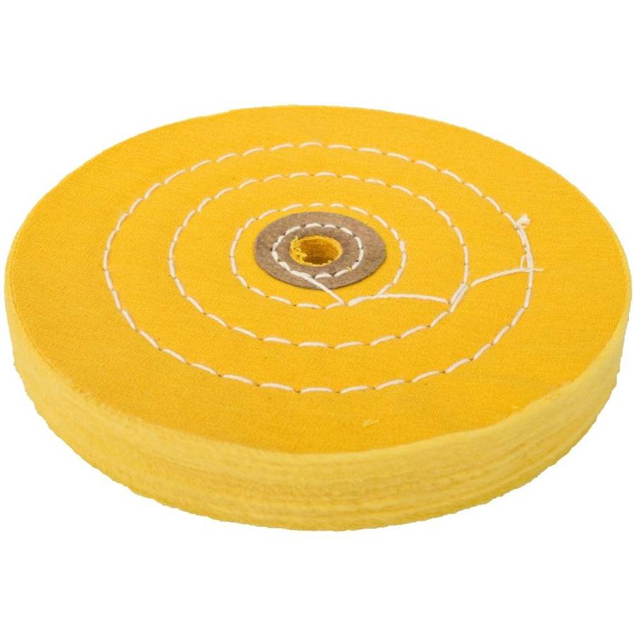 Tork Craft Buffing Pad Soft 150 Mm To Fit 12.5 Mm Arbor/Spindle Yellow