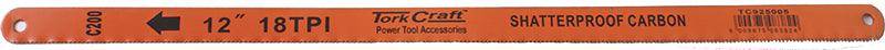 Tork Craft Hacksaw Blade Carbon Steel 18 T X 300mm
