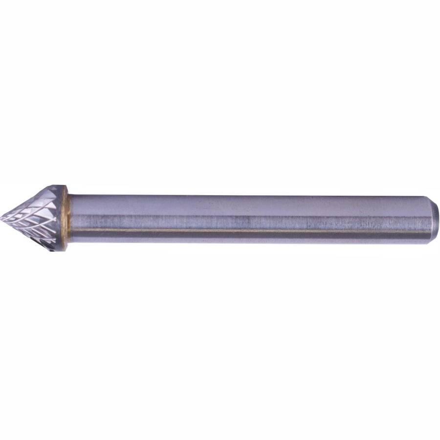 Tork Craft Rotary Burr Tungsten 8 X7 X6 Mm 60 Degree Cone