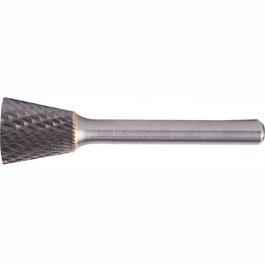 Tork Craft Rotary Burr Tungsten 16 X6 X16 Mm Inverted Cone