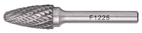 Tork Craft Rotary Burr Tungsten 12 X25 X6 Mm Conical Round Point