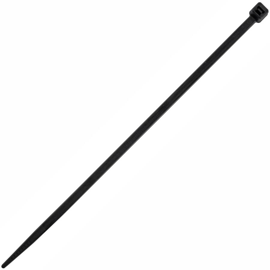 Tork Craft Nylon Cable Ties 4.8 Mm X 200 Mm Black 100 Pc