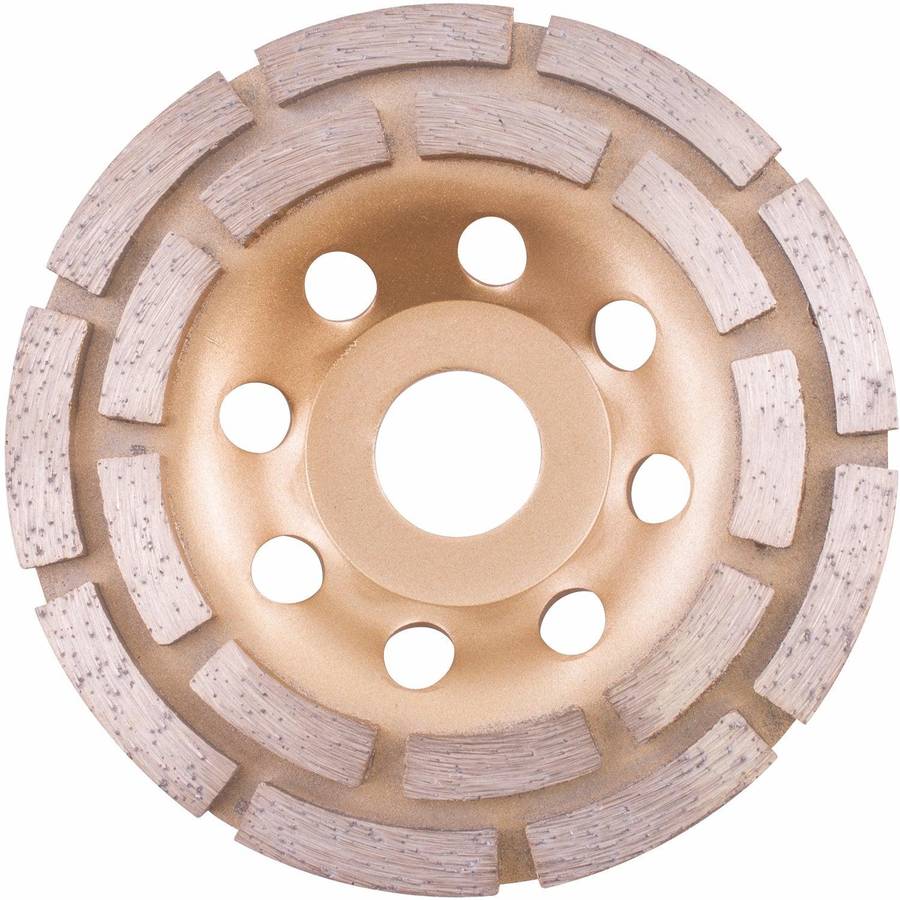 Tork Craft Dia. Cup Wheel 115 Mm X 22.23 Mm Dbl Row Cold Pressed Contractor