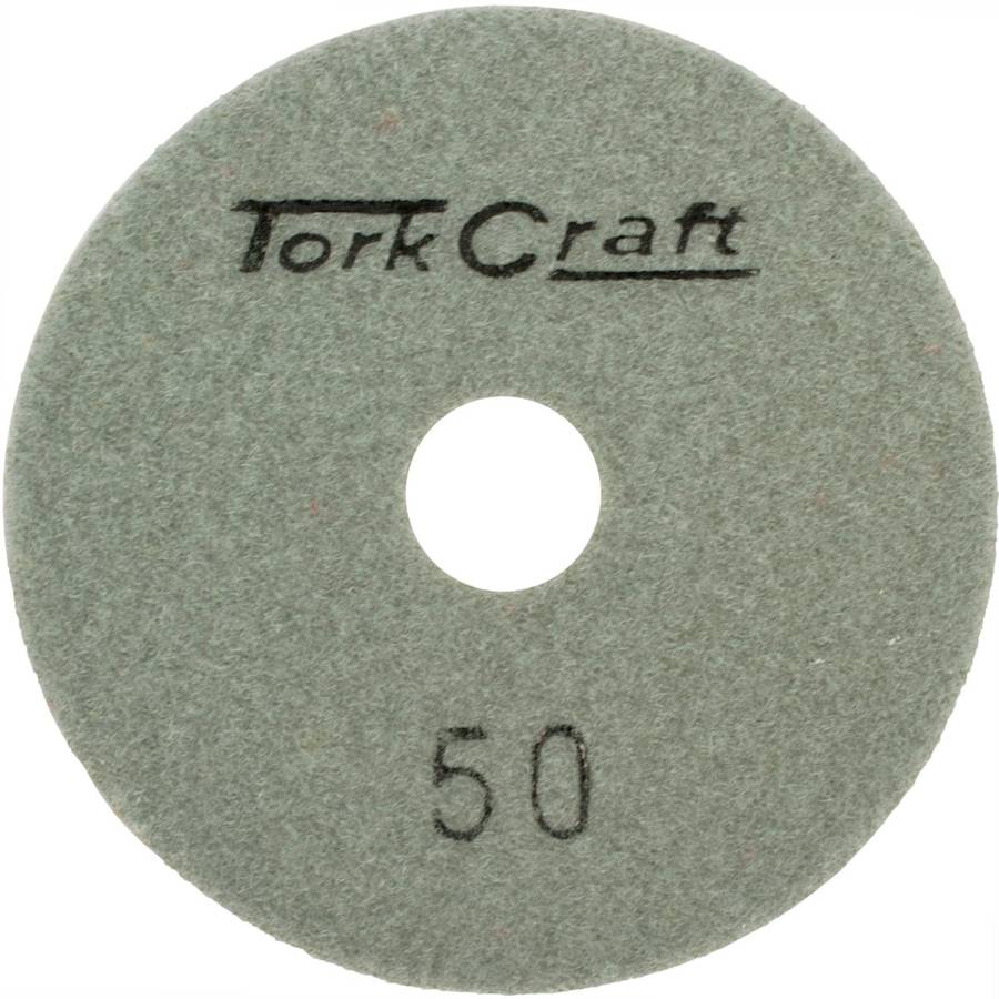Tork Craft 100 Mm Diamond Polishing Pad 50 Grit Dry Use