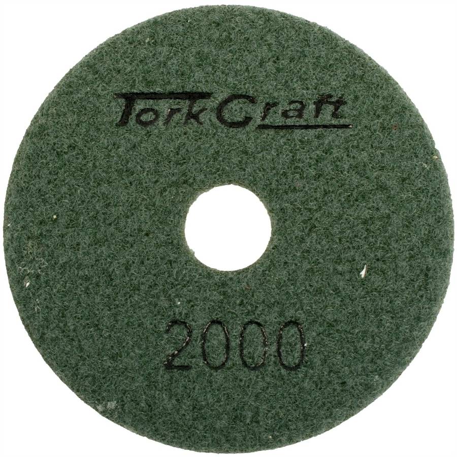 Tork Craft 100 Mm Diamond Polishing Pad 2000 Grit Dry Use