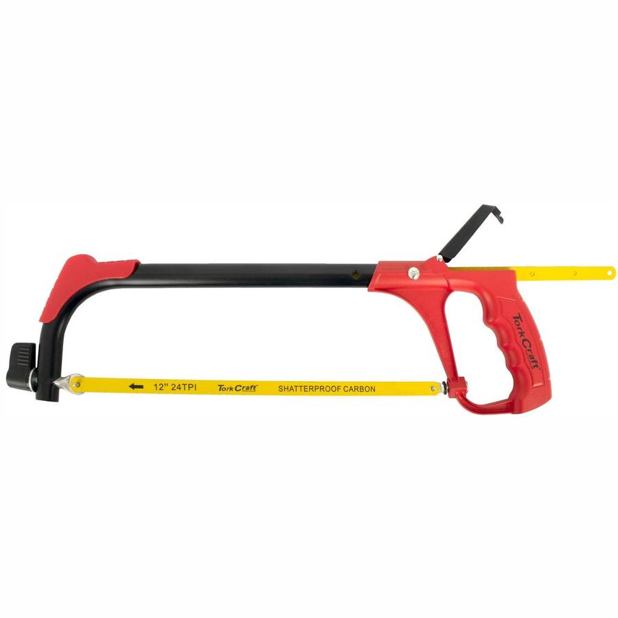 Tork Craft Aluminum Alloy Hacksaw Frame 300 Mm C/W 1 + 3 Free Blades Tork Craft
