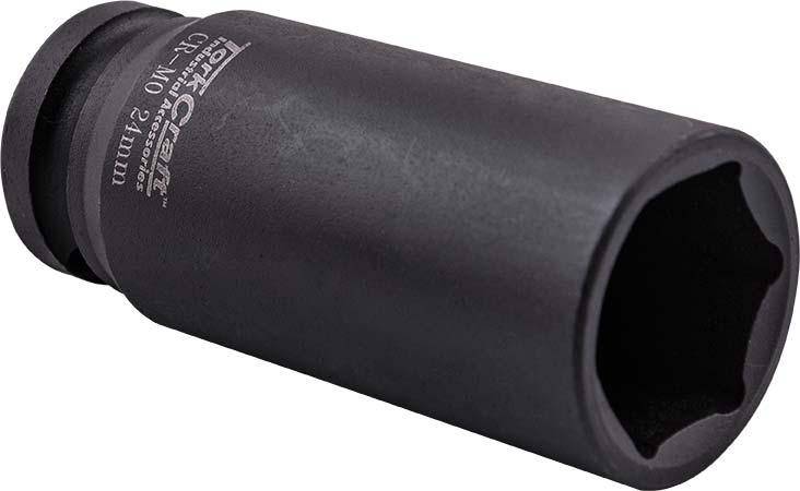 Tork Craft 23 Mm 1/2' Drive 6 Pt Deep Impact Socket