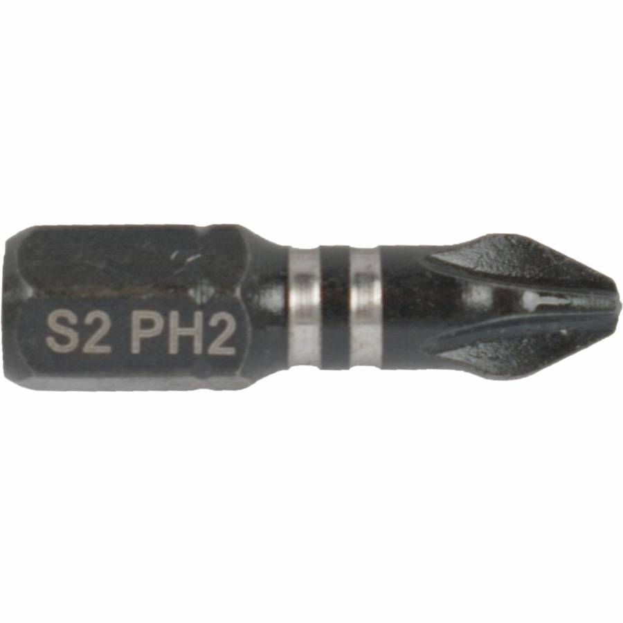 Tork Craft Impact Phil.2 X 25 Mm Insert Bit Bulk Ph2