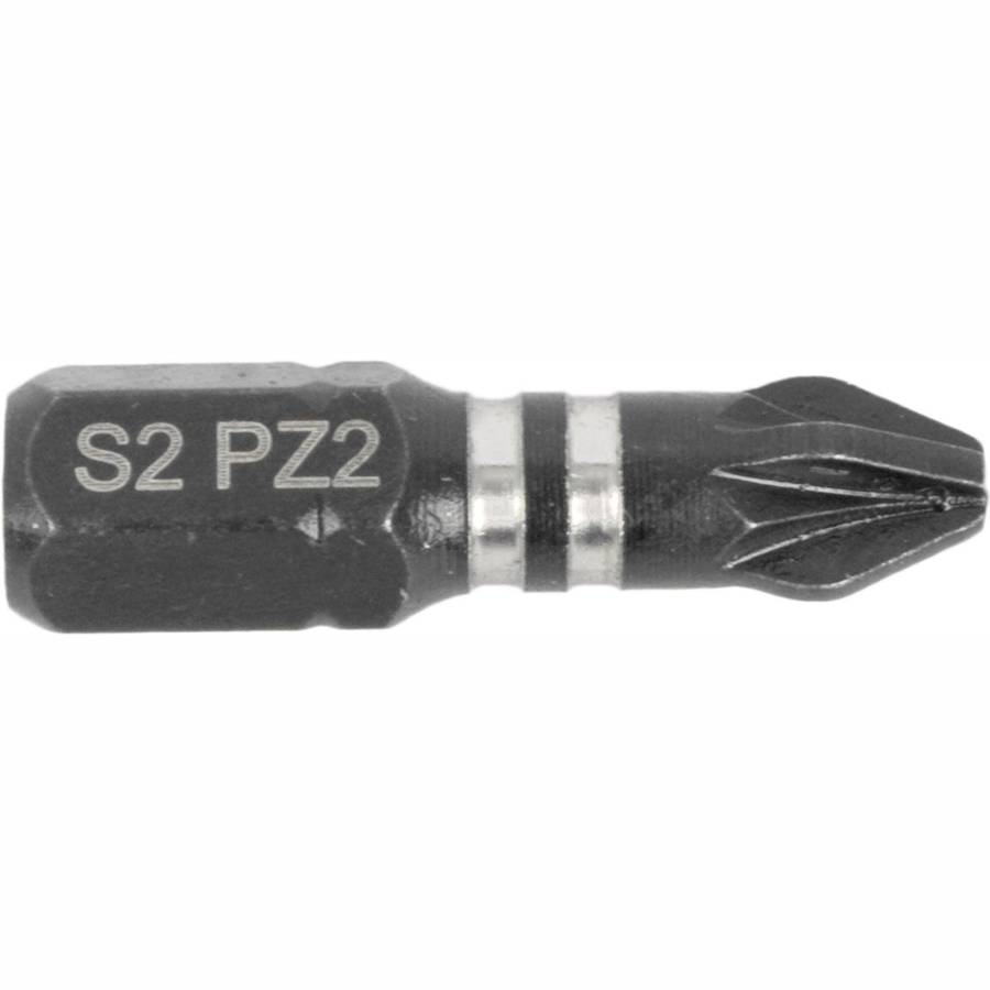 Tork Craft Impact Pozi.2 X 25 Mm Insert Bit Bulk Pz2