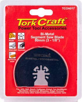 Tork Craft Quick Change Segment Saw Blade 80 Mm(3 1/8')