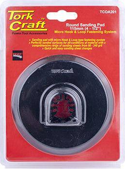 Tork Craft Quick Change Base & Arbor 115 Mm Hook And Loop Micro Sanding