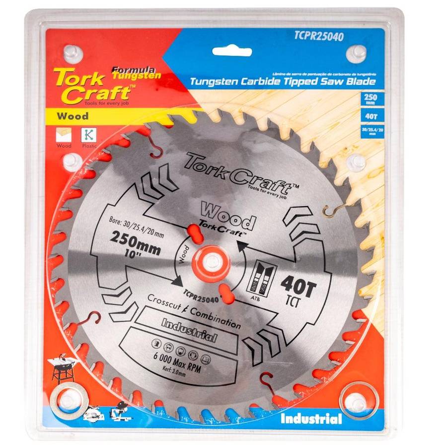 Tork Craft Blade Tct 250 X 40 T 30/1/20 Atb Positive Profesional Industrial