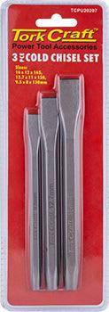 Tork Craft Tork Craft Cold Chisel 3 Pc