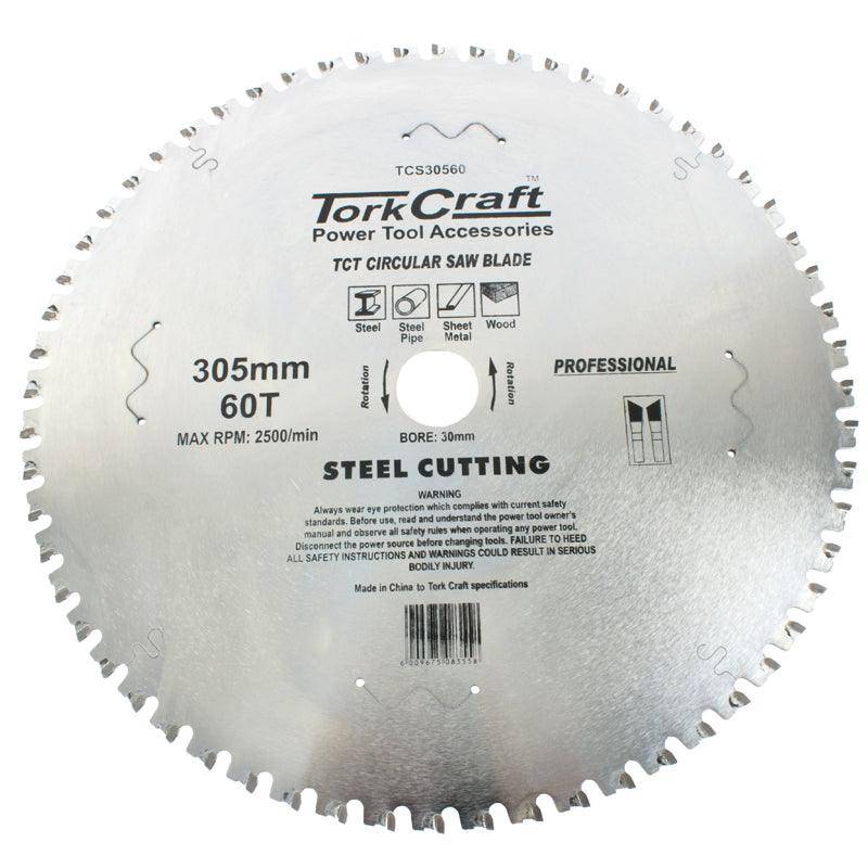 Tork Craft Tct Blade Steel Cutting 305 X60 T 30 Mm