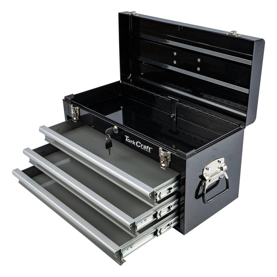 Tork Craft Top Box Empty 3 Drawer And Top Tray 535 X255 X315 Mm Track Box